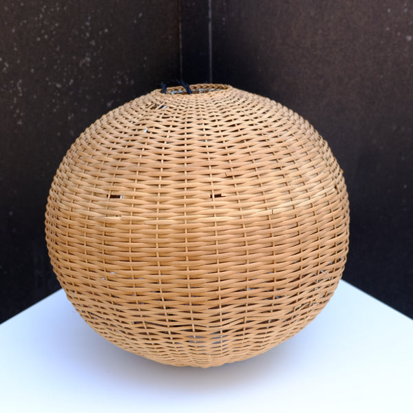 Vintage Wicker Lampshade