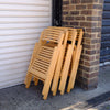 Four Vintage Ikea Folding Chairs