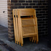 Four Vintage Ikea Folding Chairs