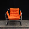 !970s Chrome Tubular Chair