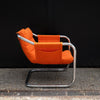 !970s Chrome Tubular Chair