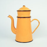 French Enamel Coffee and Tea Pots