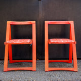 Two Aldo Jacober Trieste Kitchen Chairs