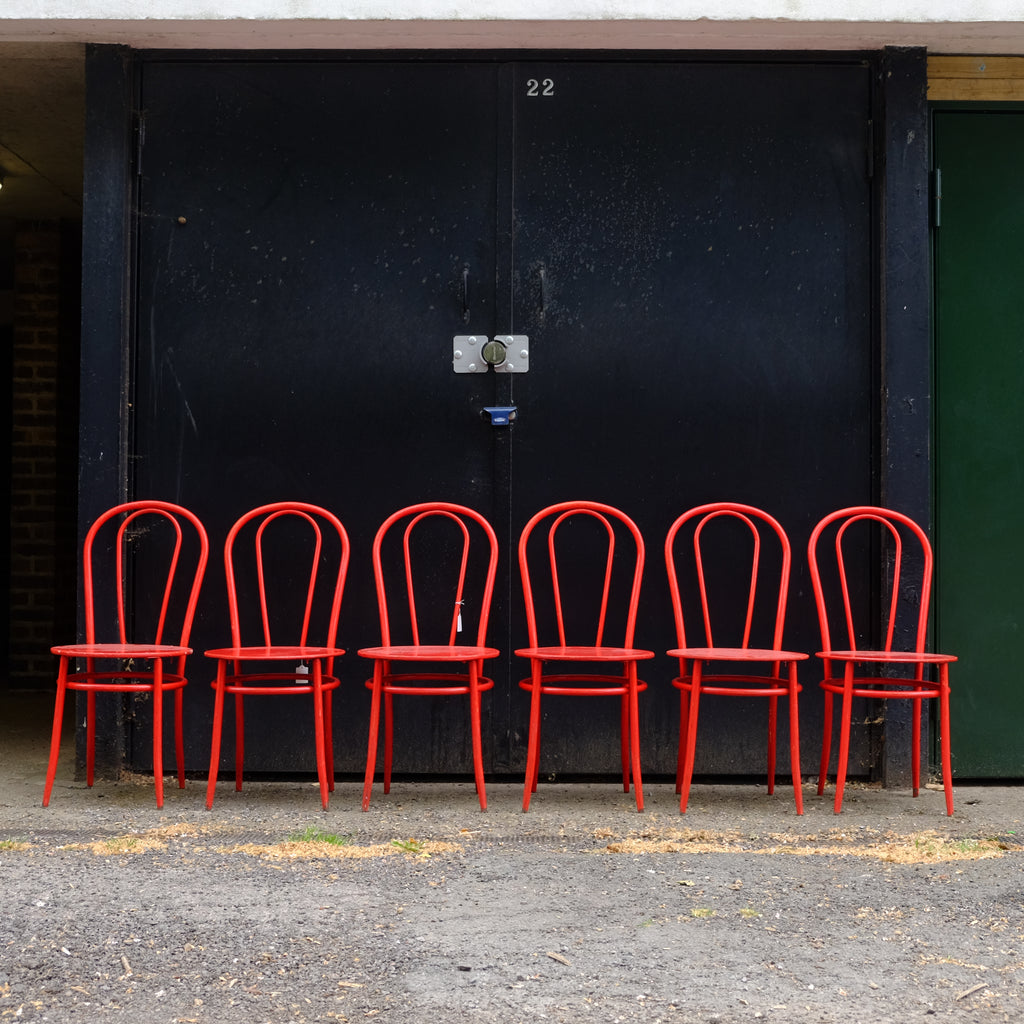 Red Early 20th Century Chairs