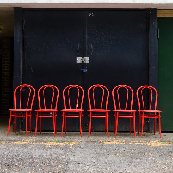 Red Early 20th Century Chairs