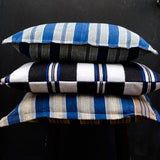 Large Striped Cushions
