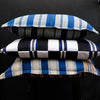 Large Striped Cushions