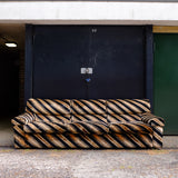 1980s Velour Sofa