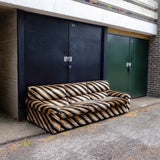 1980s Velour Sofa