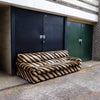 1980s Velour Sofa