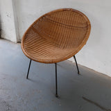 1950s Rattan Chair