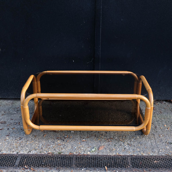 Bamboo 1970s Coffee Table