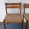 Three Danish Dining room chairs