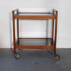 Two Midcentury Serving Trolleys