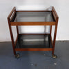 Two Midcentury Serving Trolleys