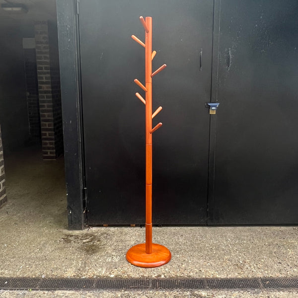 Midcentury Teak Coat Stand