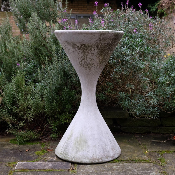 Large Willy Guhl Concrete Planter