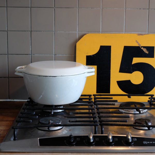 White Copco Cooking Pot