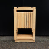 Four Folding Wooden Chairs
