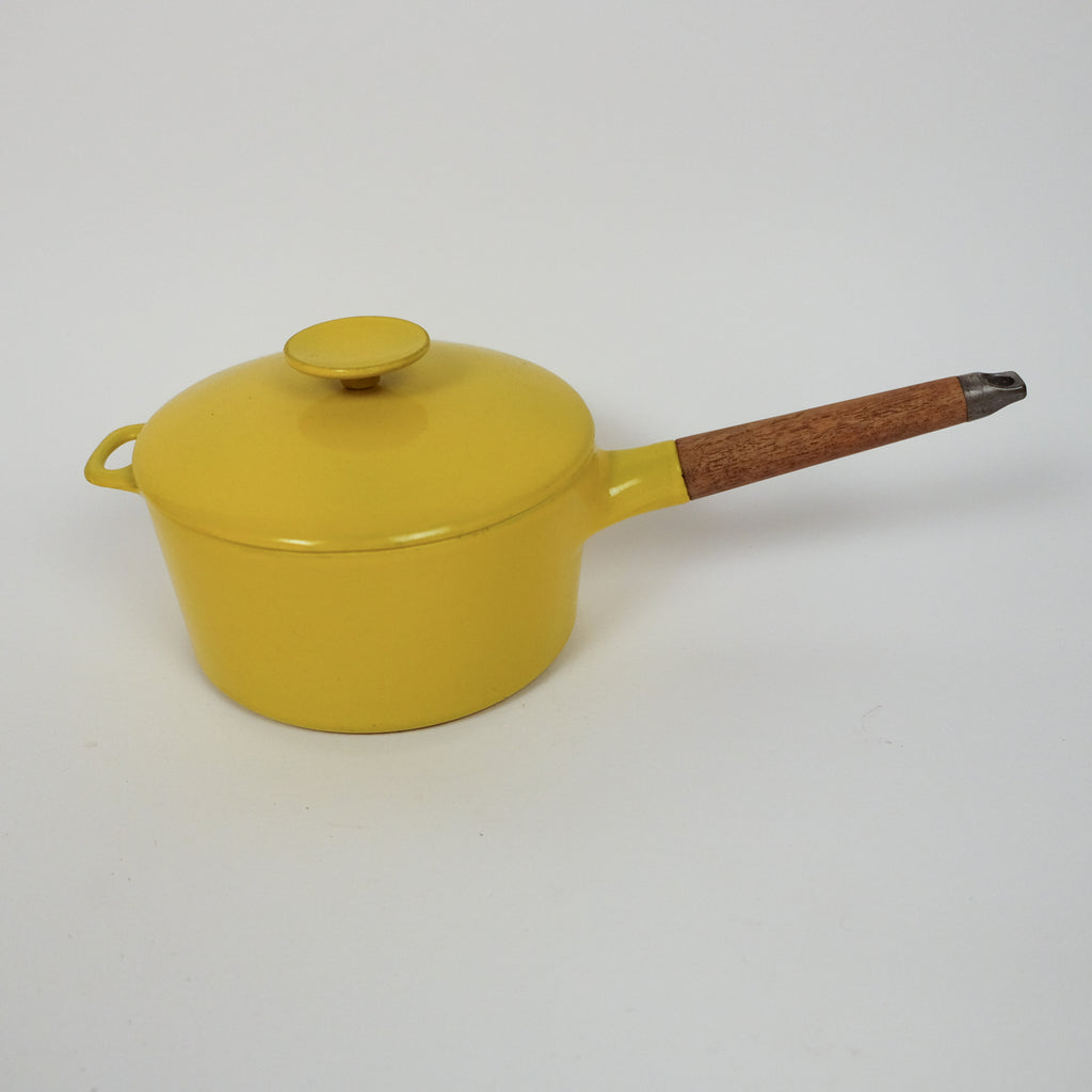 Beautiful Yellow Danish Cooking Pan