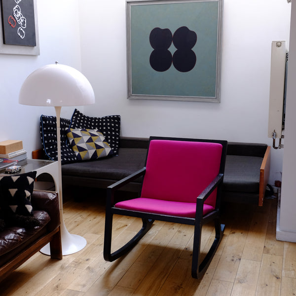 Stylish Cerise Ex Habitat Rocking Chair