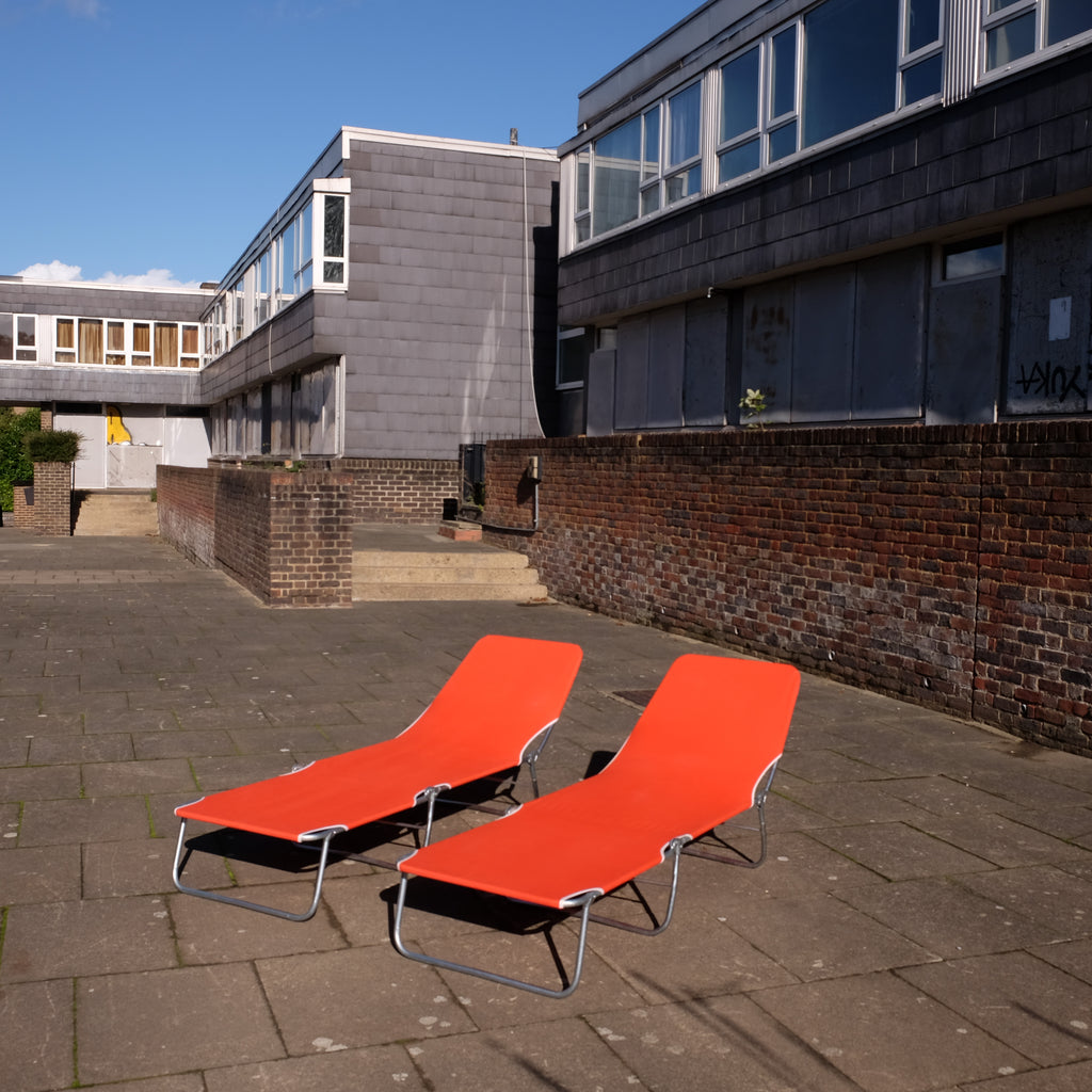 Original 1970s Sun Loungers Mrs Benn