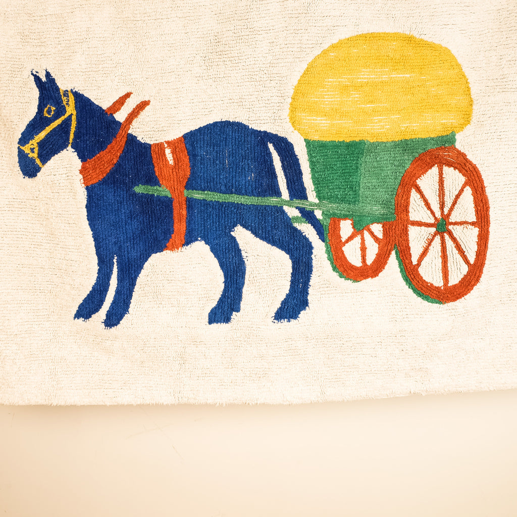 Horse and Cart Children's Rug