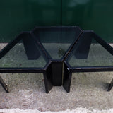 Black Geometric Modular Coffee Tables