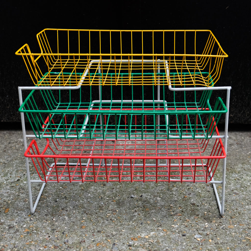 Colourful Wire Mesh Trays