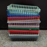 Colourful Wire Mesh Trays