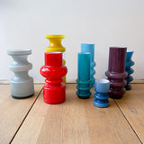 A Colourful Collection of Scandinavian Glass Vases