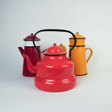 French Enamel Coffee and Tea Pots