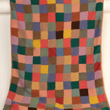 Colourful Hand Knitted Baby Blanket